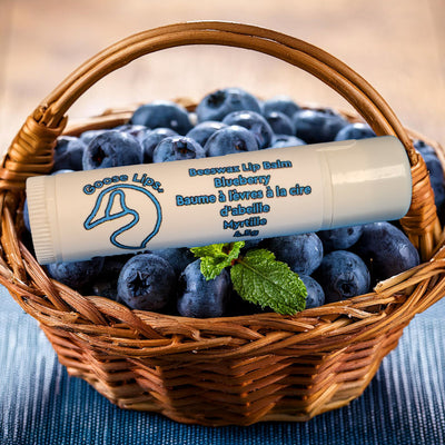 Blueberry lip balm