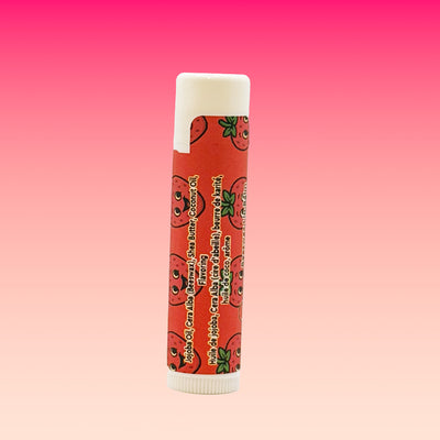 Strawberry lip balm